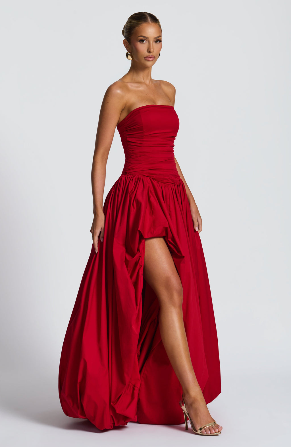Red Maxi Dress - Jillian Maxi Dress