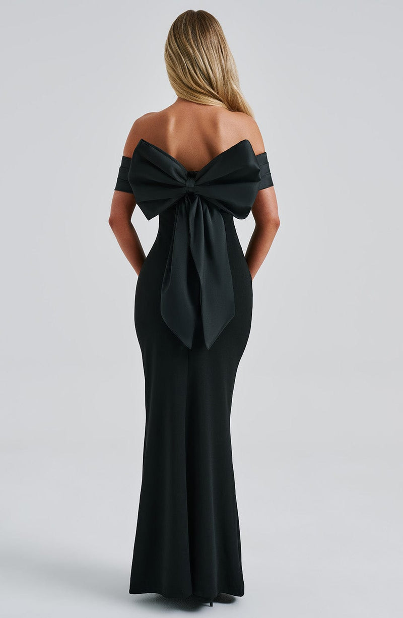 Joanna Maxi Dress - Black Babyboo Fashion Joanna Maxi Dress - Black Babyboo Fashion