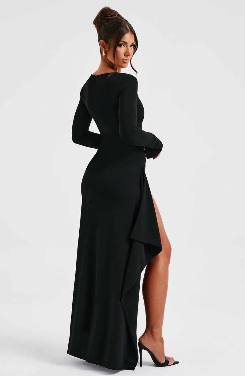 Jordana Maxi Dress - Black Dress Babyboo Fashion Premium Exclusive Design