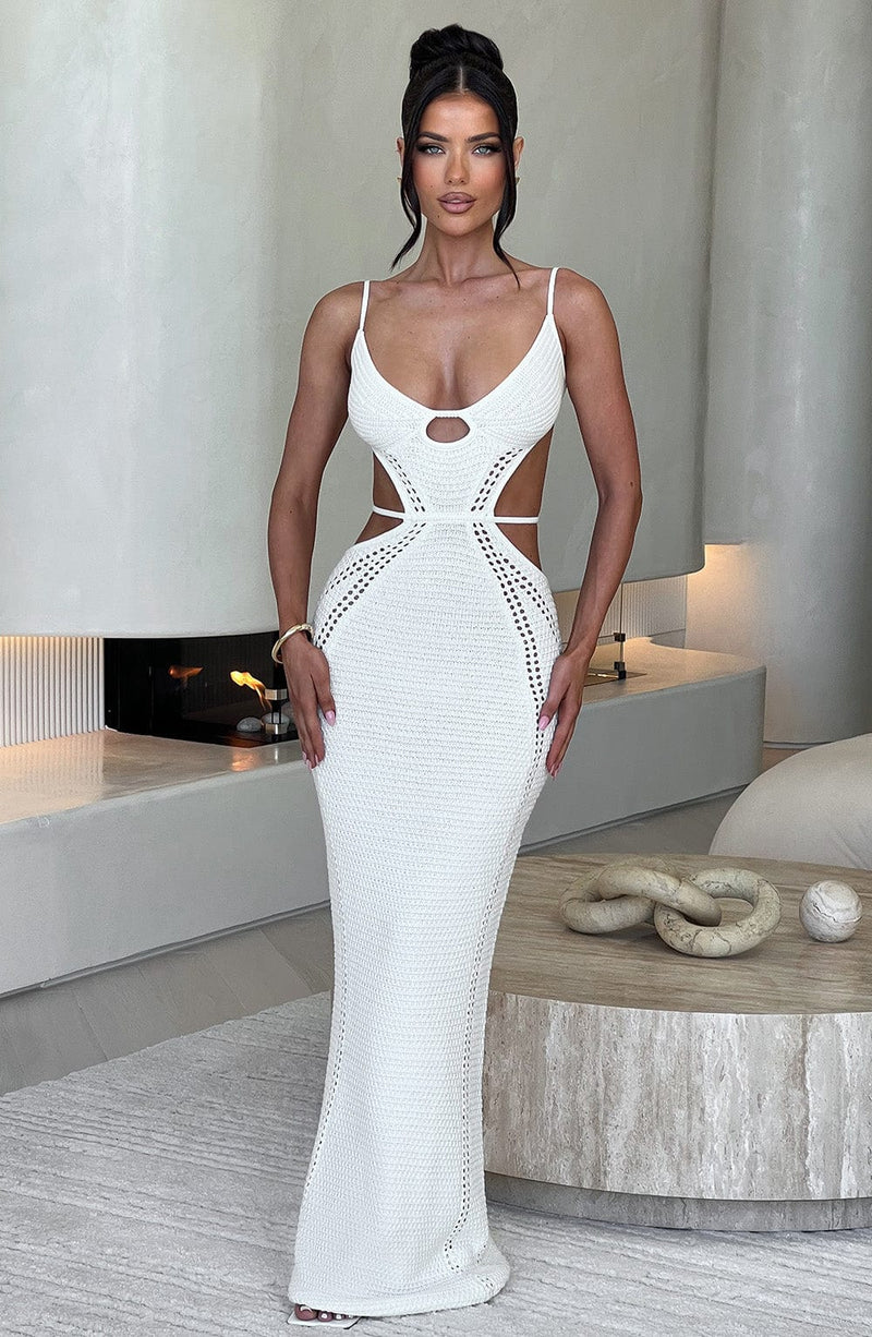 Josefina Maxi Dress - White Dress XS Babyboo Fashion Premium Exclusive Design