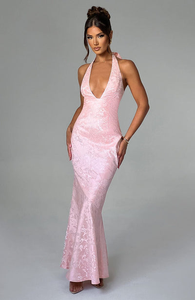 Josephine Maxi Dress - Blush Dress Babyboo Fashion Premium Exclusive Design