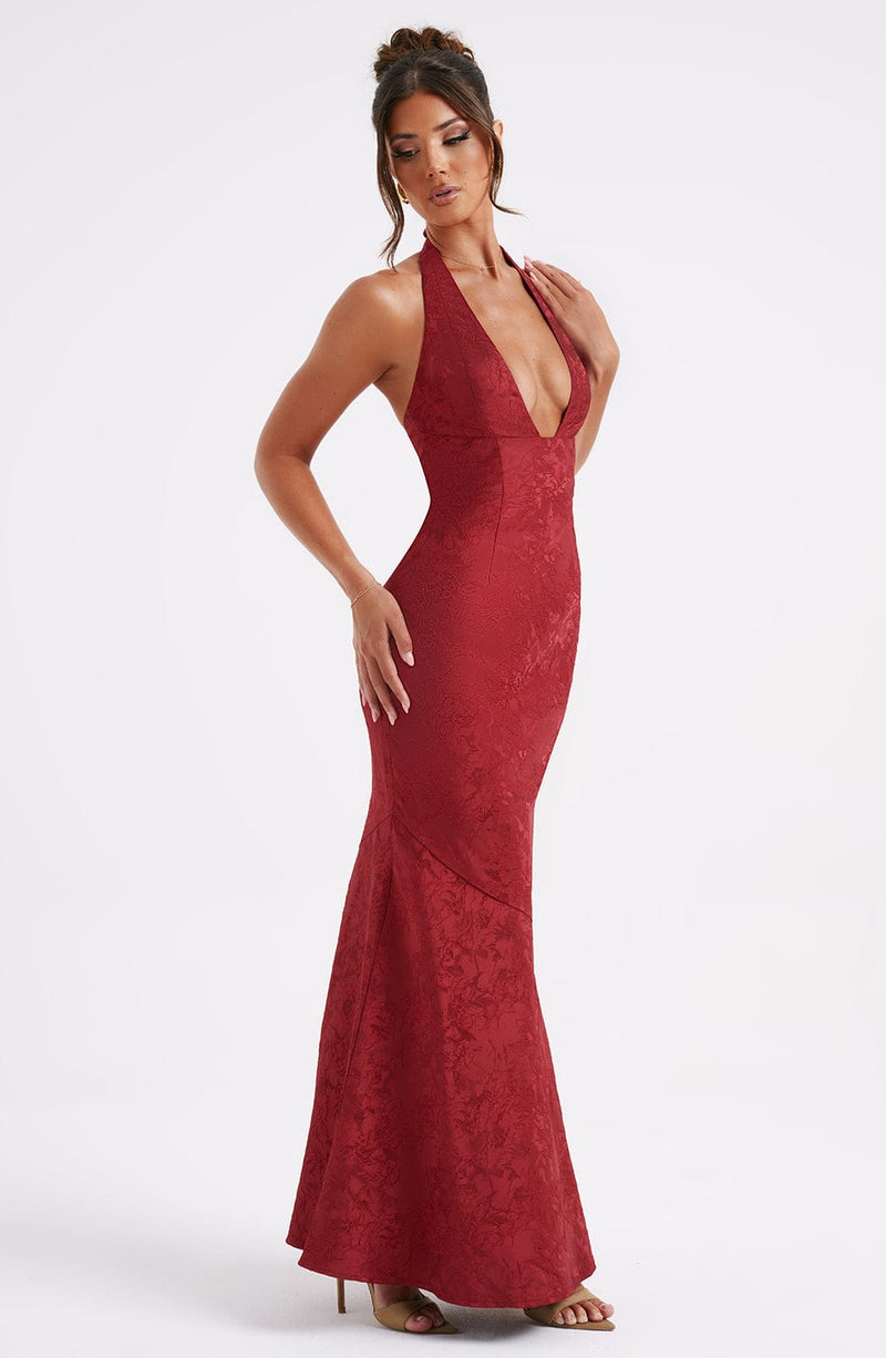 babyboo fashion red dress Red Maxi Dress - Maggie Maxi Dress