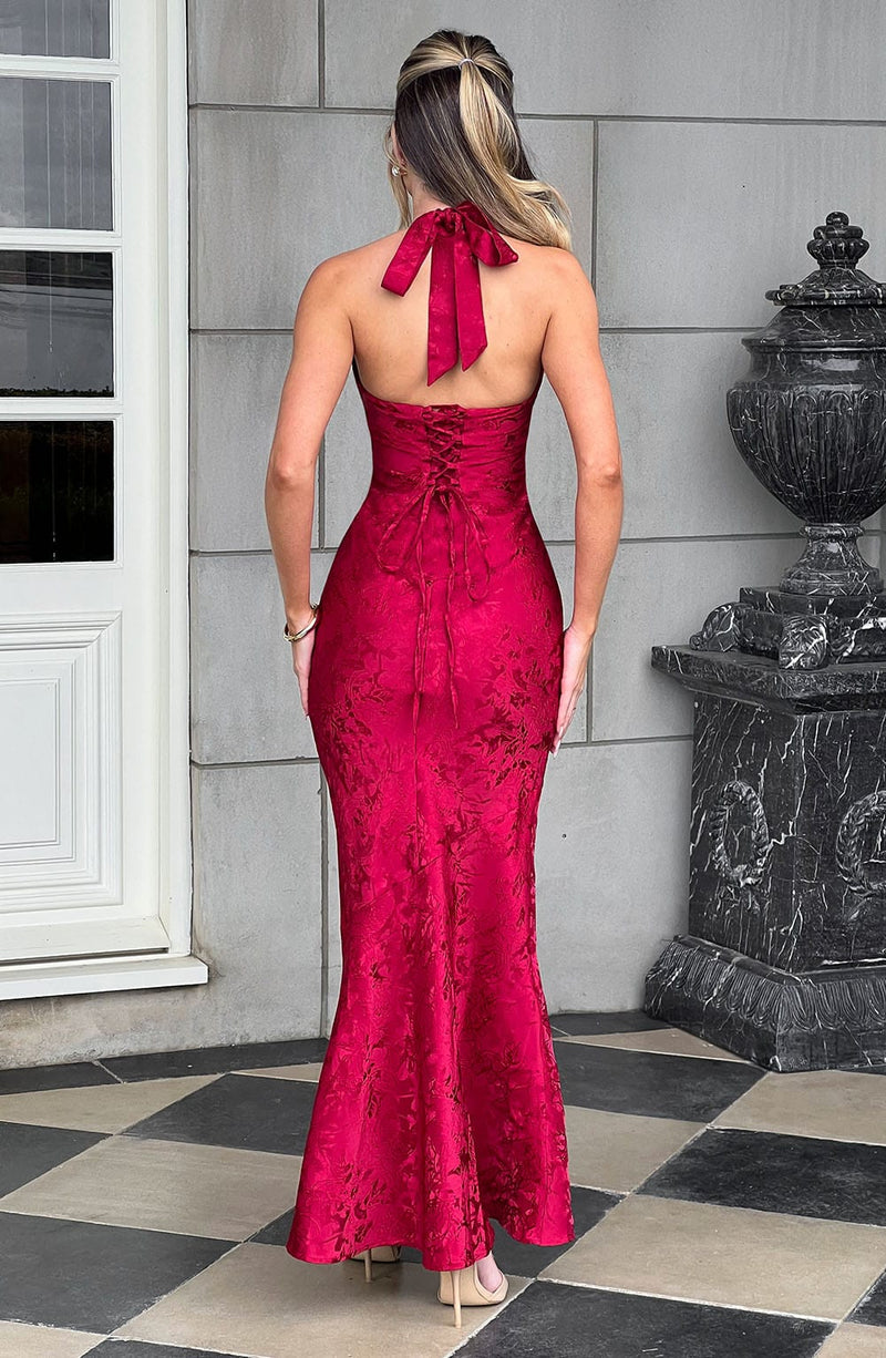 Josephine Maxi Dress - Red Babyboo Fashion Josephine Maxi Dress - Red Babyboo Fashion