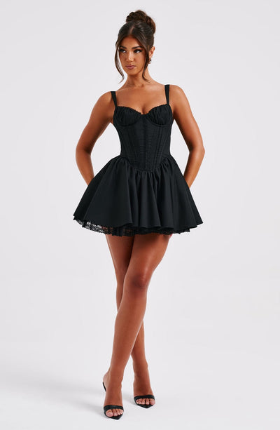 Josie Mini Dress - Black