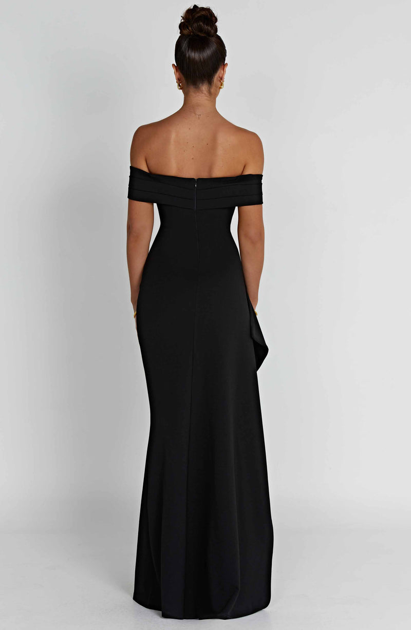 Joyce Maxi Dress - Black Dress Babyboo Fashion Premium Exclusive Design