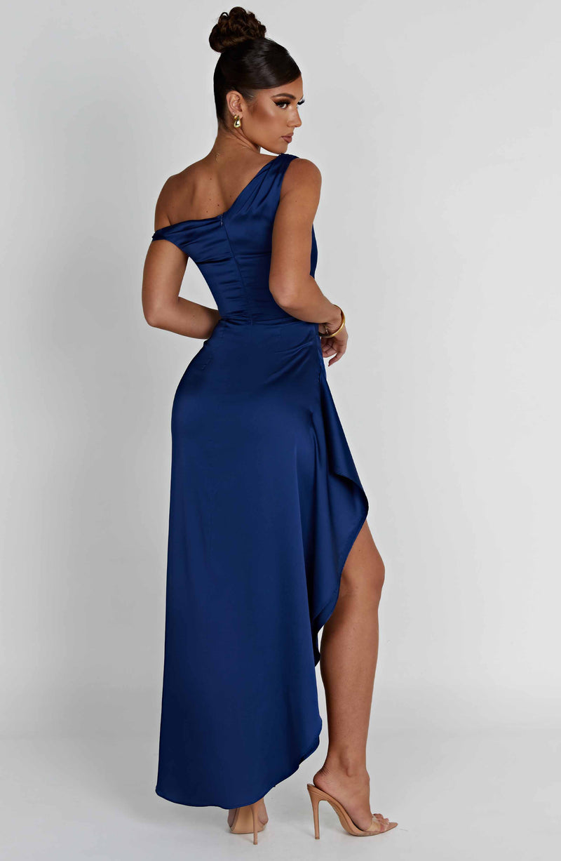 Juliene Maxi Dress - Navy Dress Babyboo Fashion Premium Exclusive Design
