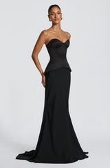 Kaia Maxi Skirt - Black Skirt Babyboo Fashion Premium Exclusive Design