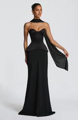 Kaia Maxi Skirt - Black Skirt XS Babyboo Fashion Premium Exclusive Design