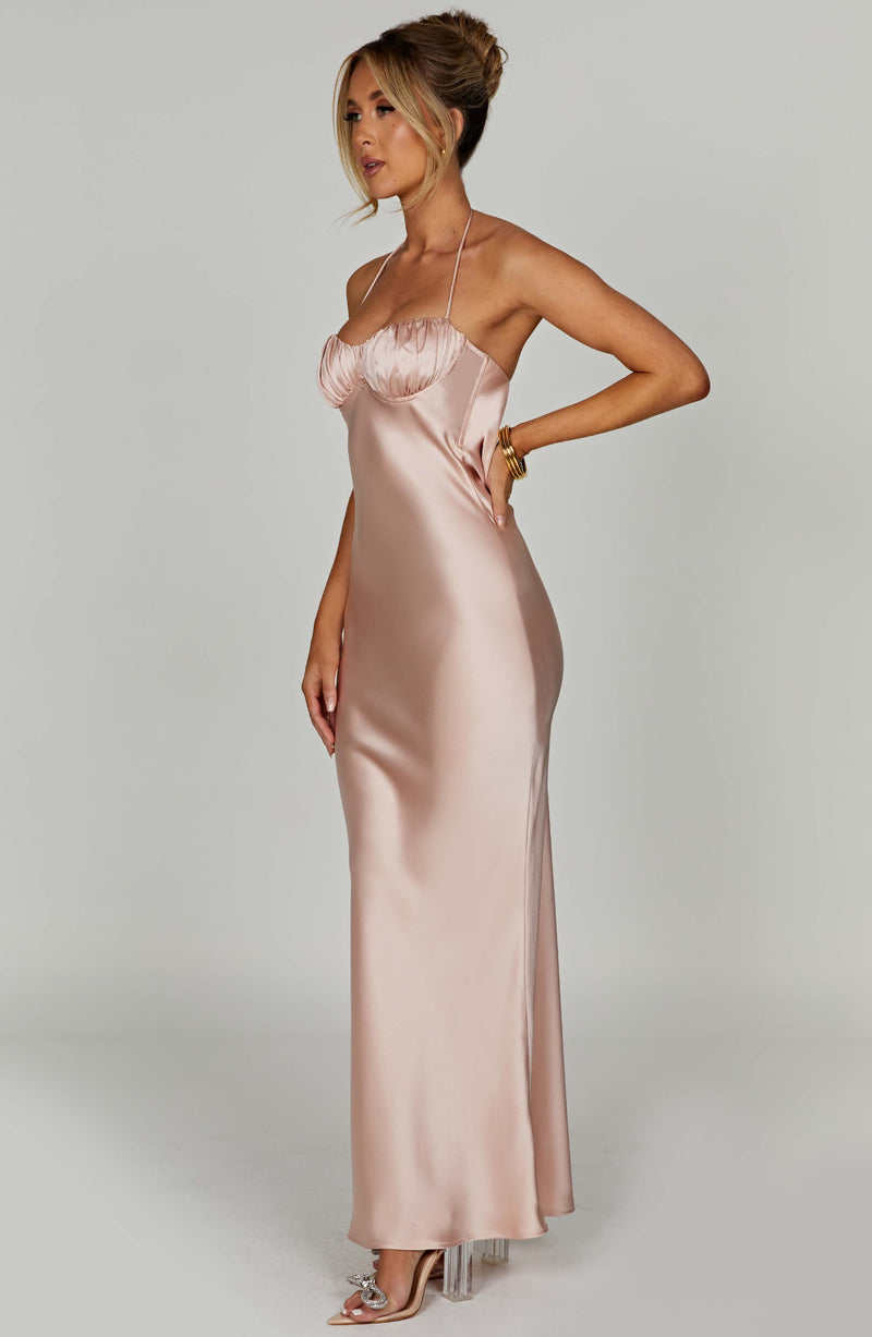 Kali Maxi Dress - Blush Dress Babyboo Fashion Premium Exclusive Design