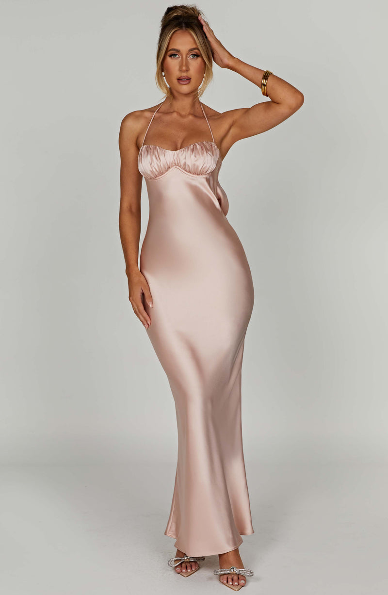 Kali Maxi Dress - Blush Dress Babyboo Fashion Premium Exclusive Design