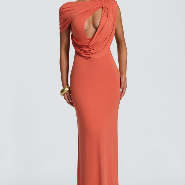 what colour shoes to wear with burnt orange dress color this dress? : r/Weddingattireapproval Rust Dress What Colour Shoes