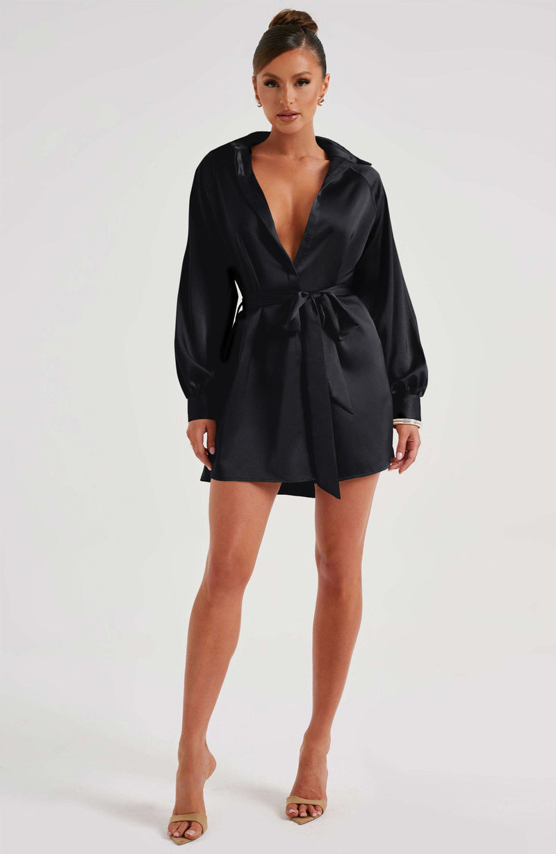 Kara Mini Dress - Black Dress XS Babyboo Fashion Premium Exclusive Design