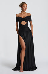 Kathryn Maxi Dress - Black Dress Babyboo Fashion Premium Exclusive Design