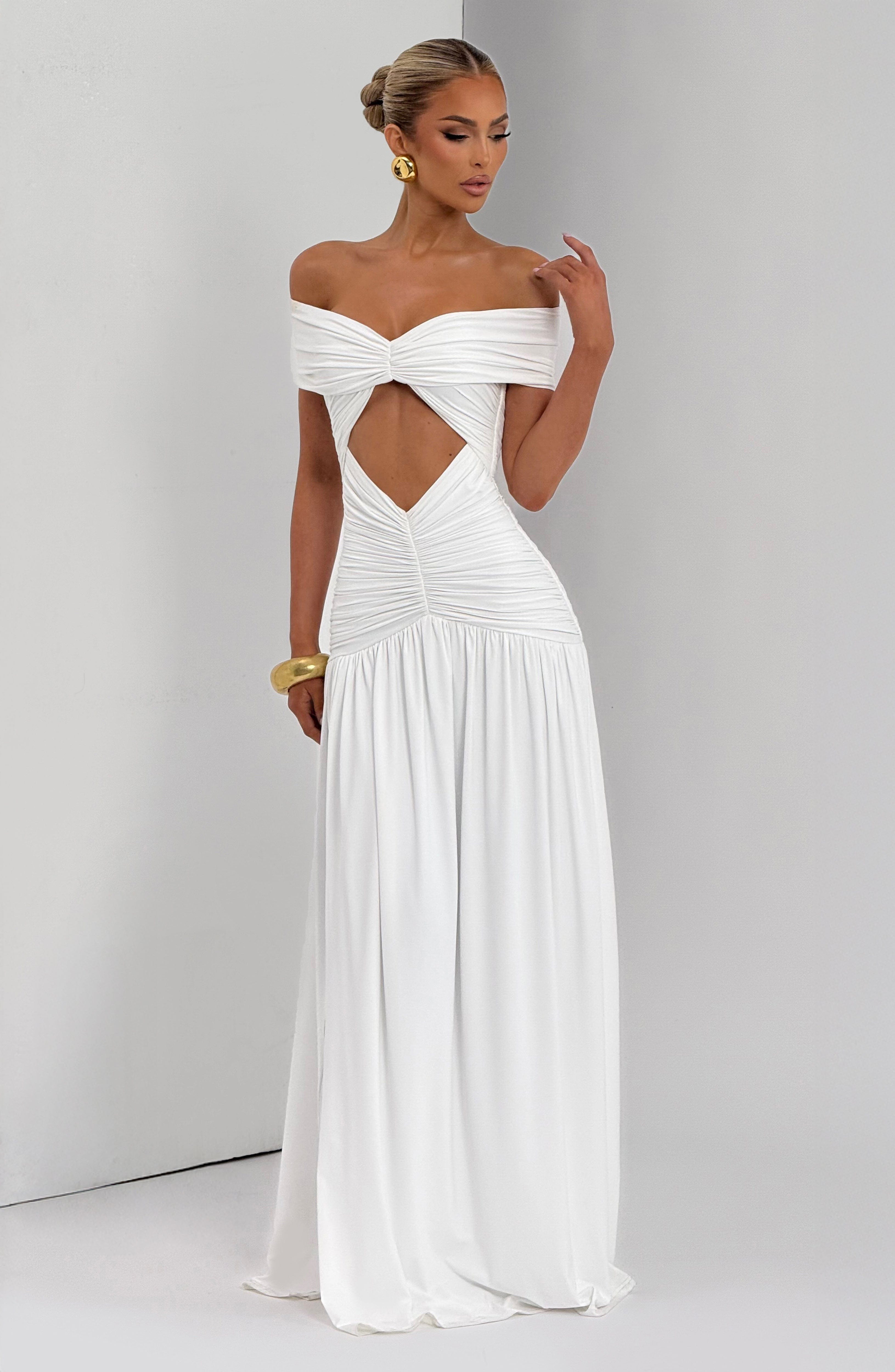 Buy White Maxi Dress - Kathryn Maxi Dress