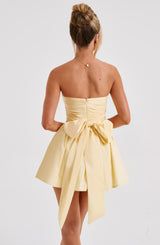 Katrina Mini Dress - Lemon Dress Babyboo Fashion Premium Exclusive Design