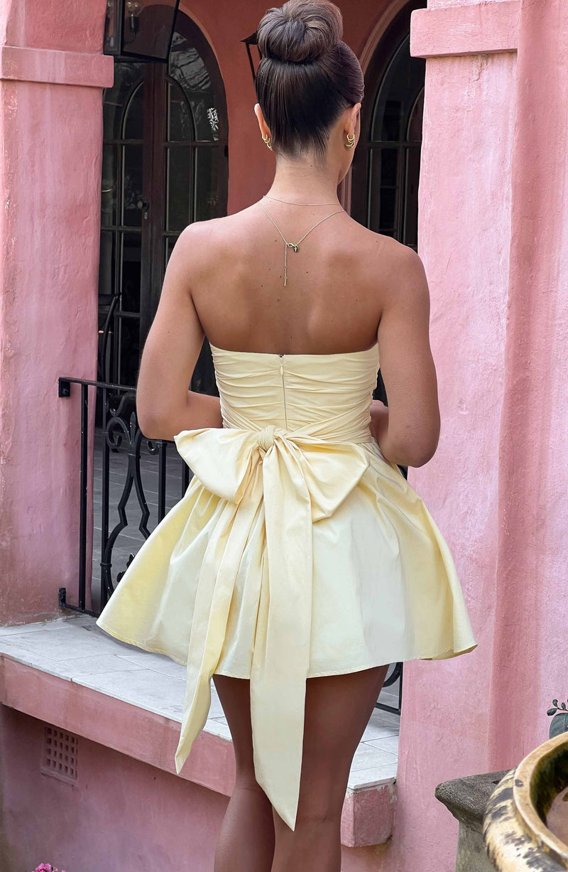 katrina mini dress lemon Katrina Mini Dress