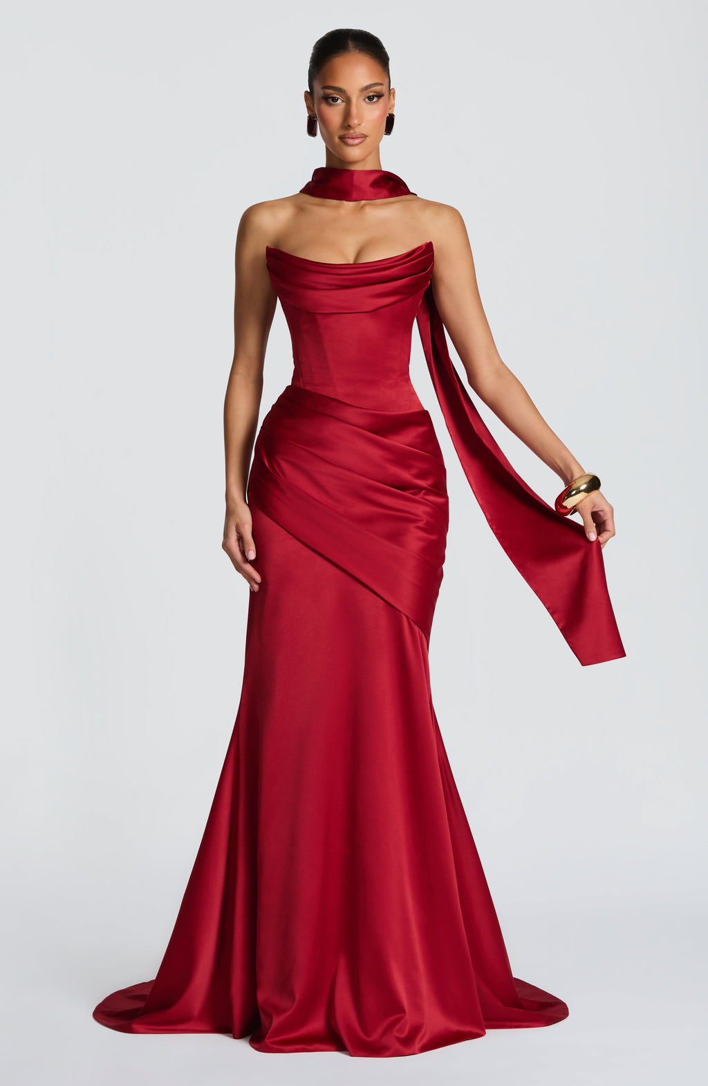 Red Maxi Dress - Kensington Maxi Dress