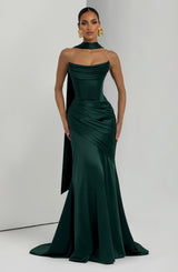 Kensington Maxi Dress - Emerald