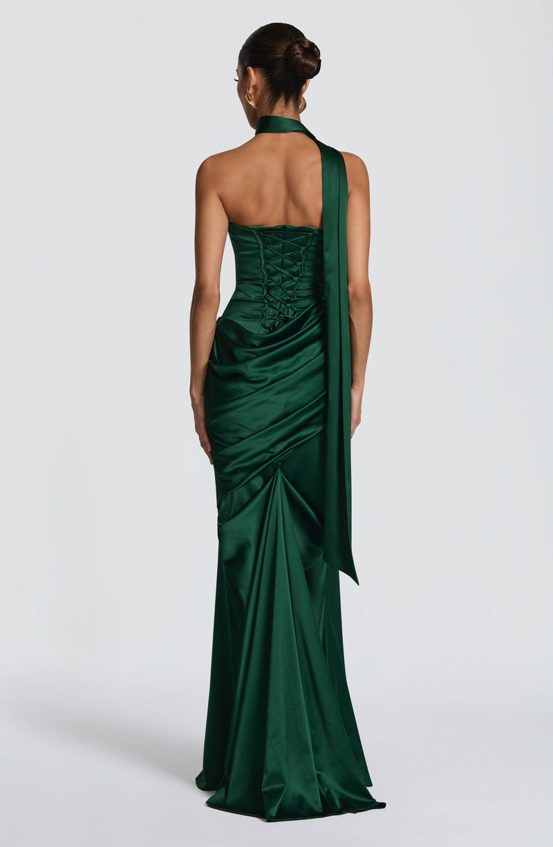 Kensington Maxi Dress - Emerald