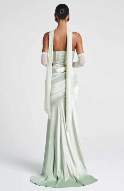 Babyboo Kensington Maxi Dress in Mint Size S