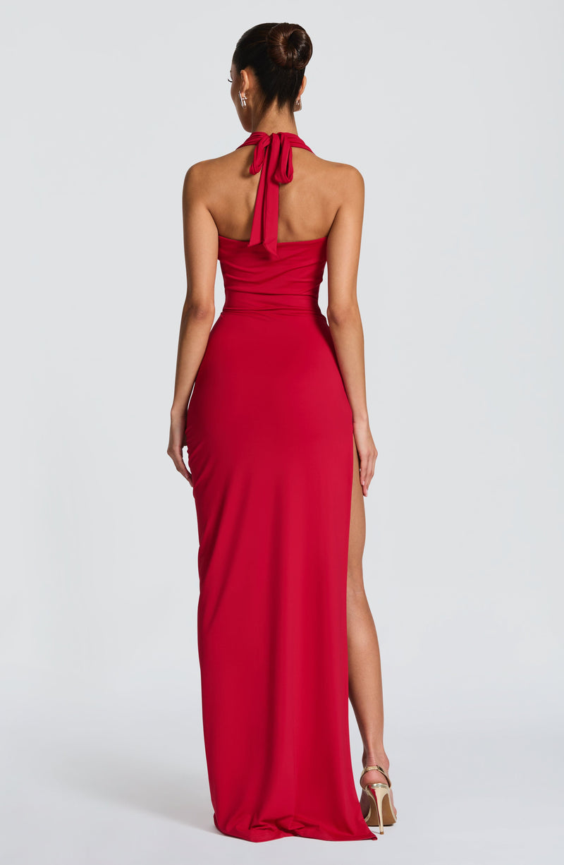 Kingsley Maxi Dress - Red Dress Babyboo Fashion Premium Exclusive Design