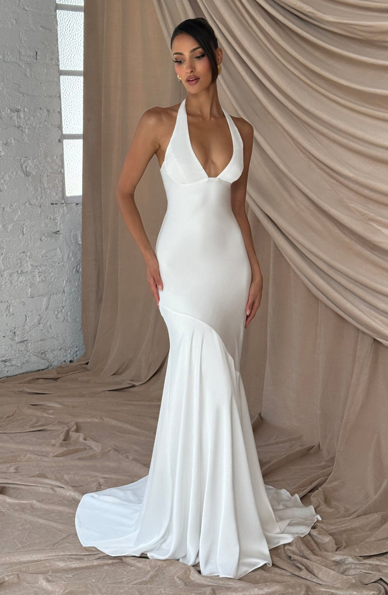 white christmas dresses Kirsten Gown - Ivory | Shop Gowns