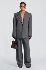 Kirsty Pants - Grey Marl Pants Babyboo Fashion Premium Exclusive Design