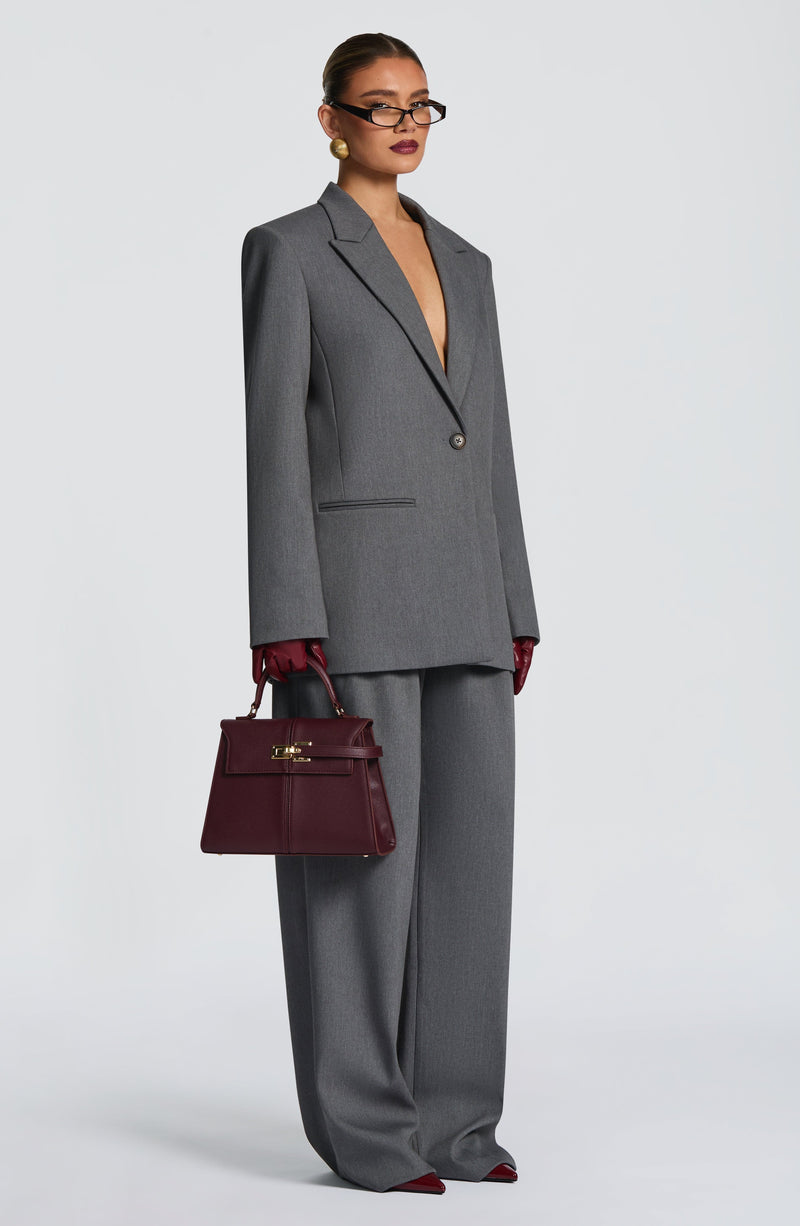 Kirsty Pants - Grey Marl Pants Babyboo Fashion Premium Exclusive Design