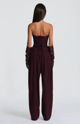 Kirsty Pants - Plum Pants Babyboo Fashion Premium Exclusive Design