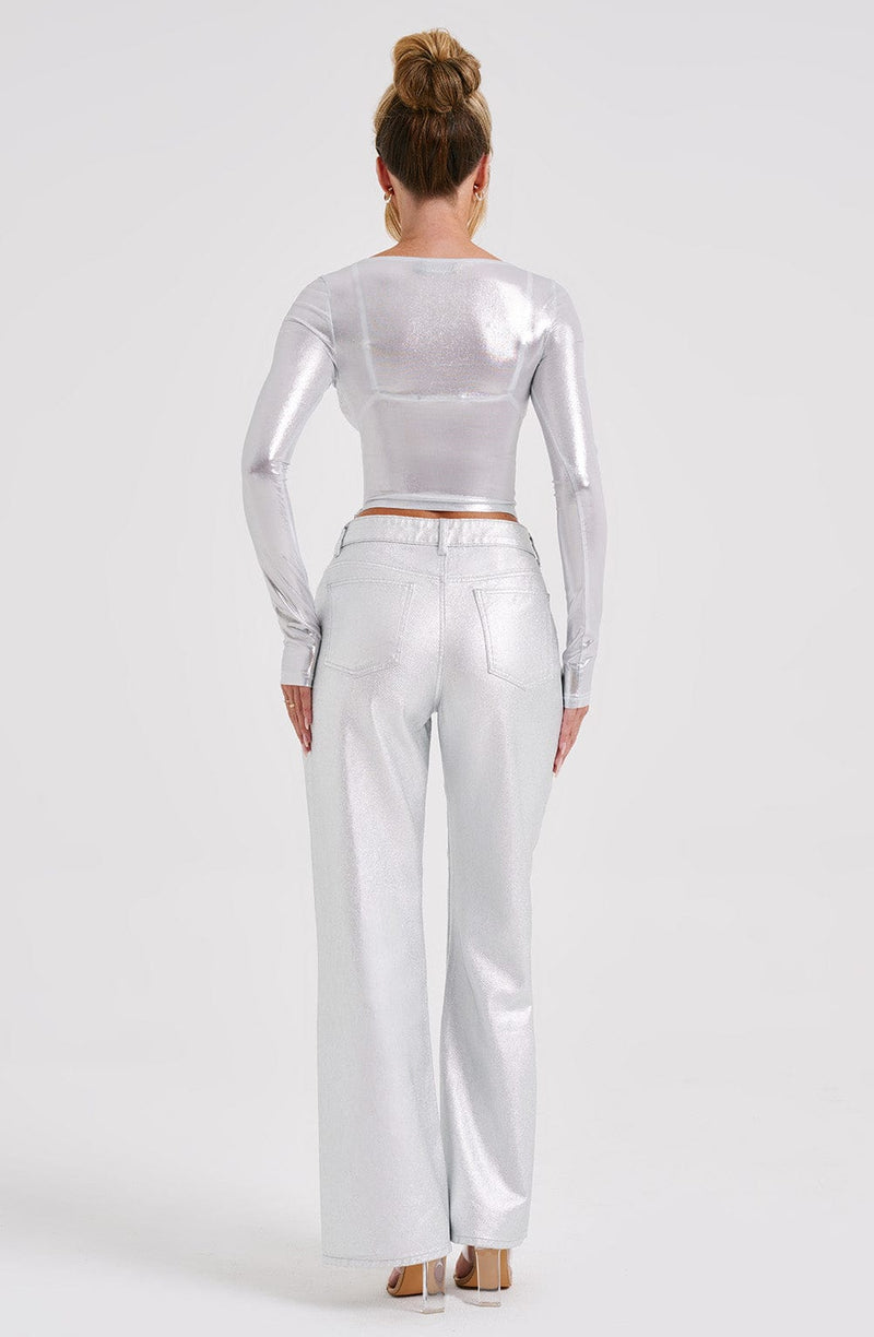 Kyranni Top - Silver Tops Babyboo Fashion Premium Exclusive Design