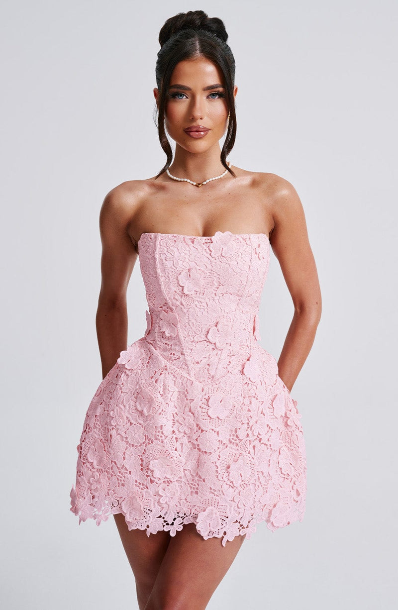 molina mini dress blush molina mini dress blush