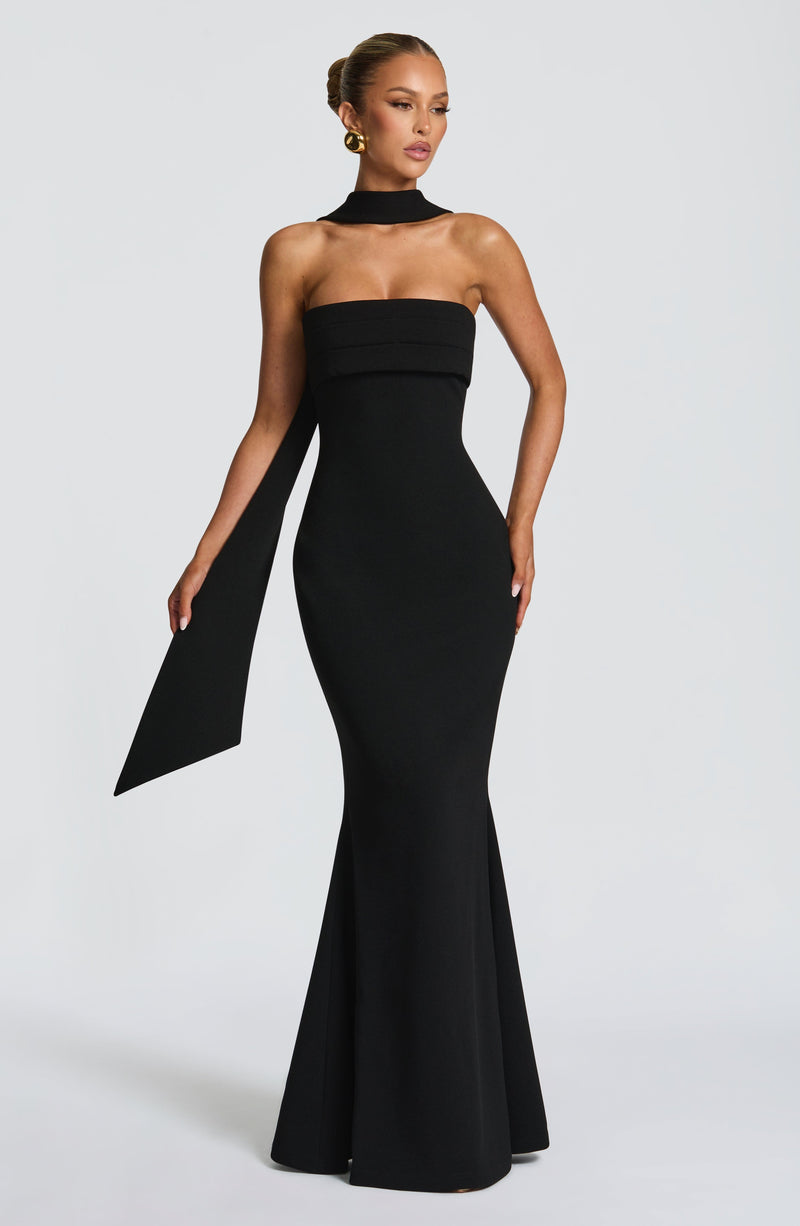 Leura Maxi Dress - Black Dress Babyboo Fashion Premium Exclusive Design