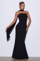 Leura Maxi Dress - Black Dress Babyboo Fashion Premium Exclusive Design