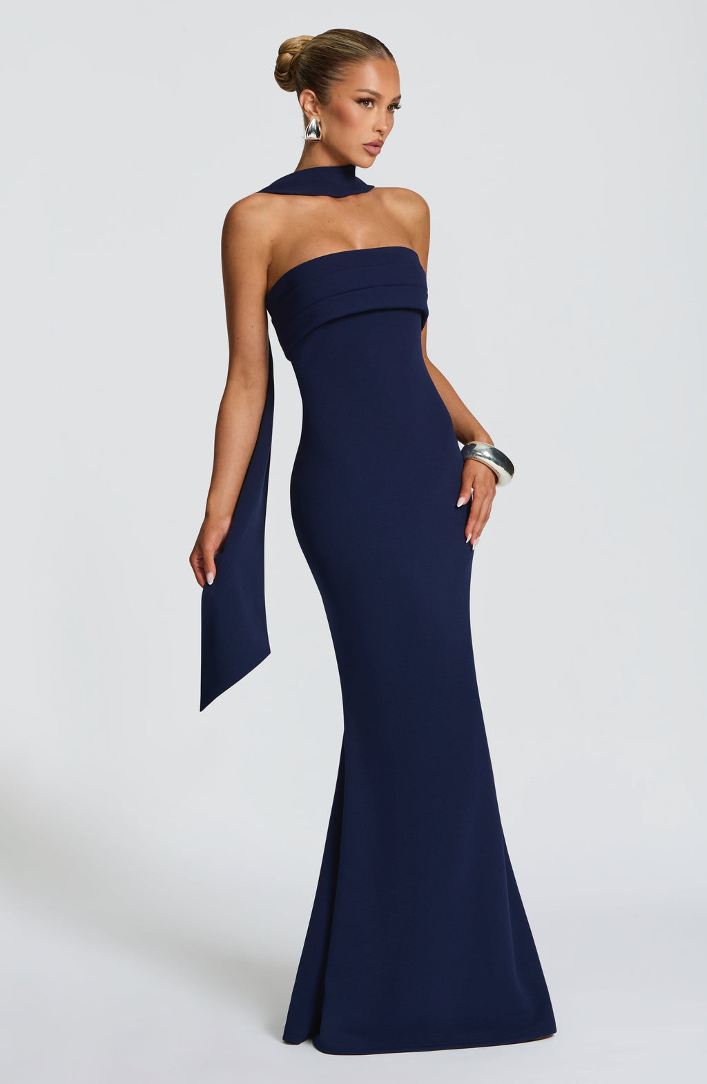 Buy Blue Maxi Dress - Leura Maxi Dress in Navy | Babyboo Fashion
