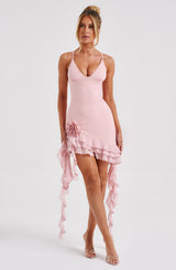 Lilabelle Mini Dress - Blush Dress Babyboo Fashion Premium Exclusive Design