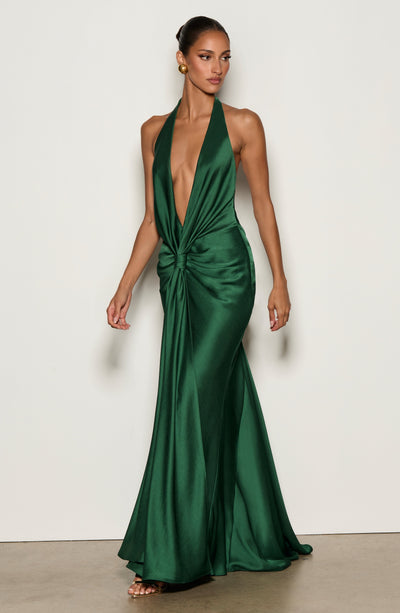 Linette Gown - Emerald Linette Gown - Emerald