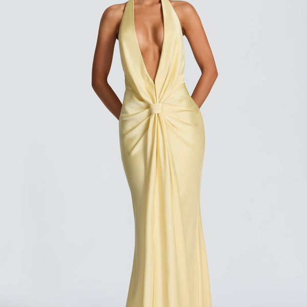 Yellow Maxi Dress - Linette Gown
