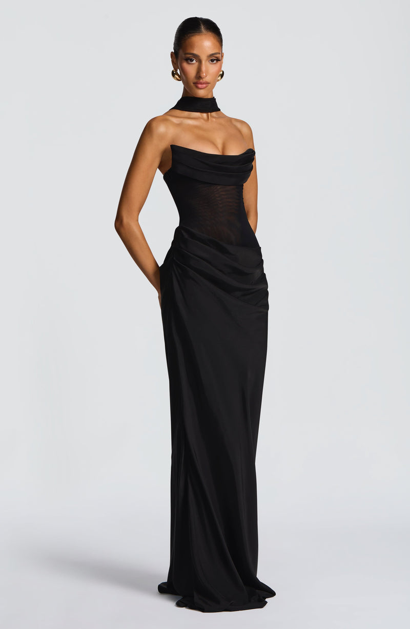 liora maxi dress Buy Black Maxi Dress - Liora Maxi Dress