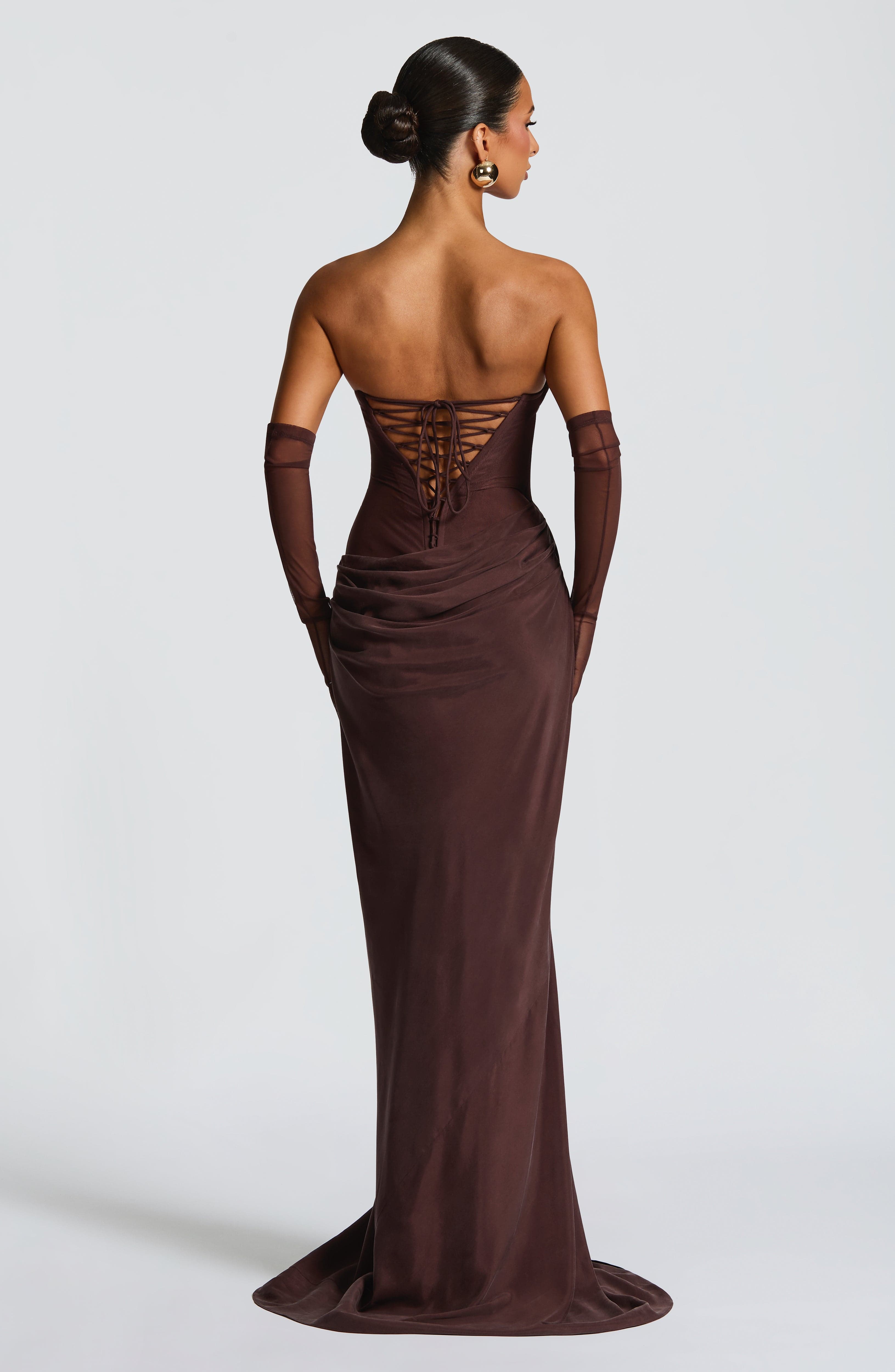 Delow Maxi Dress - Brown main image 0