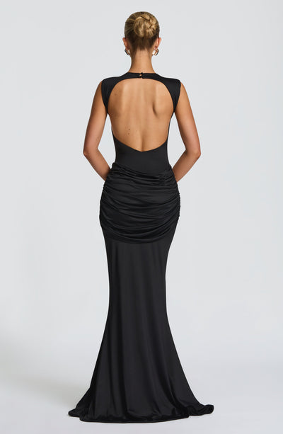 Lorenza Maxi Dress - Black