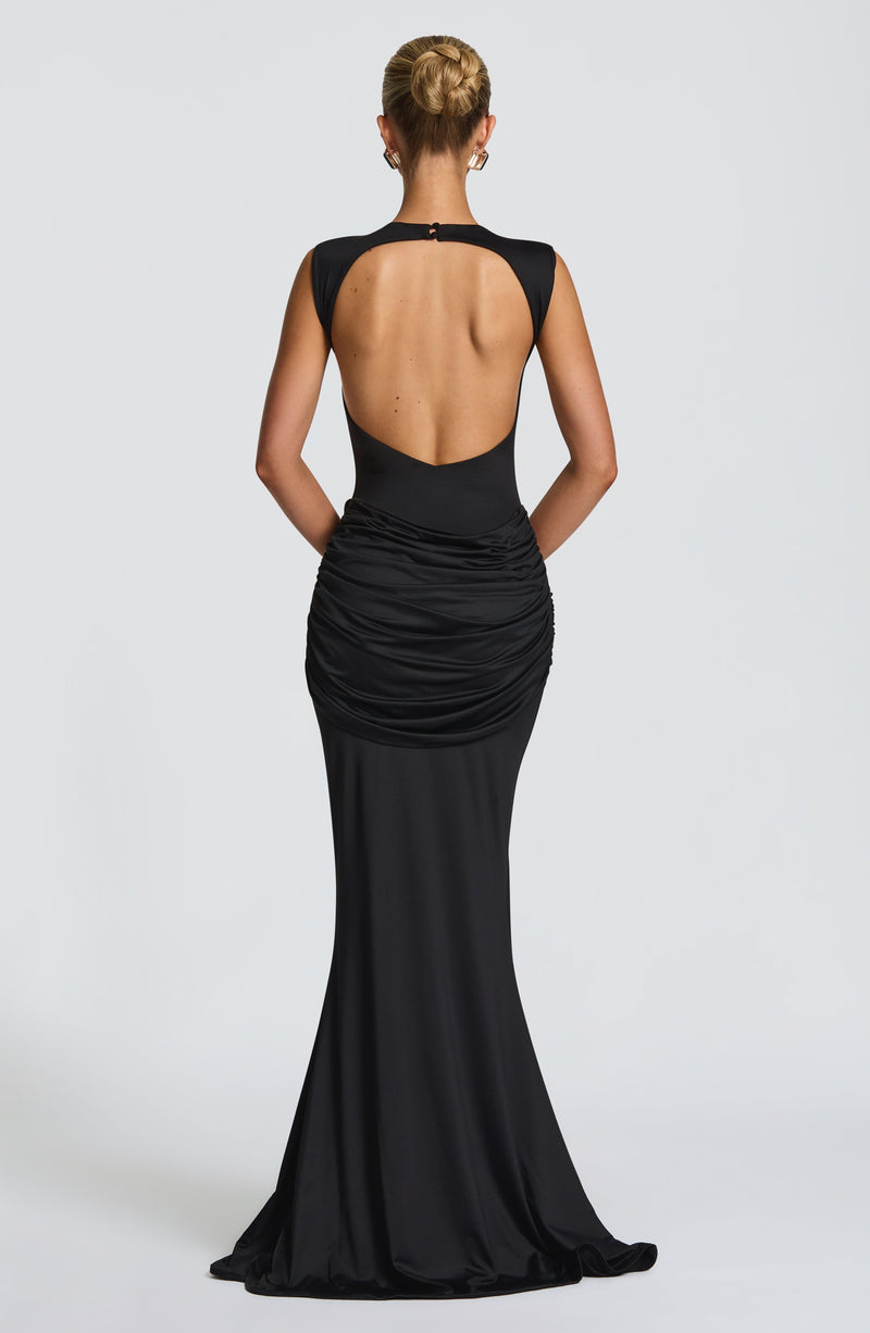 Lorenza Maxi Dress - Black Lorenza Maxi Dress - Black