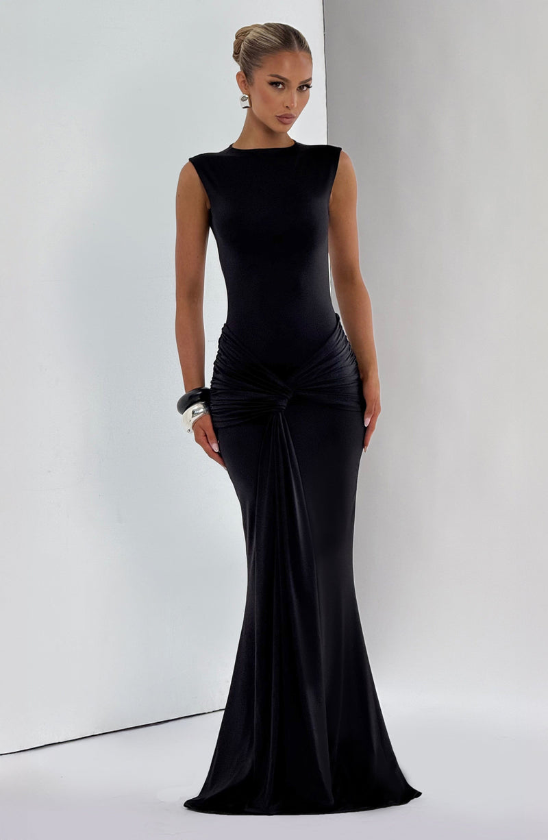 Buy Black Maxi Dress - Lorenza Maxi Dress