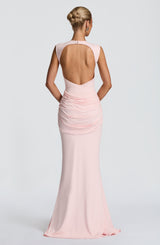 Lorenza Maxi Dress - Blush Dress Babyboo Fashion Premium Exclusive Design