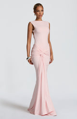 Lorenza Maxi Dress - Blush Dress Babyboo Fashion Premium Exclusive Design
