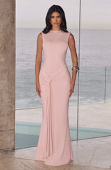 Lorenza Maxi Dress - Blush Dress Babyboo Fashion Premium Exclusive Design