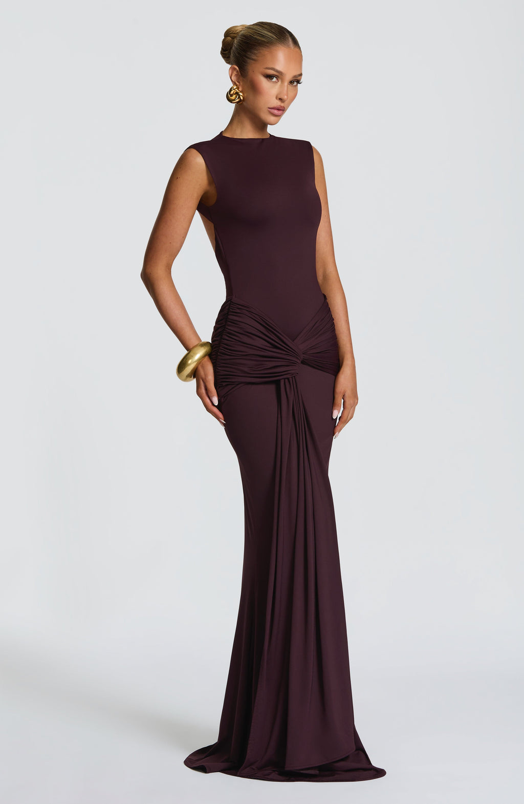 Lorenza Maxi Dress - Plum Lorenza Maxi Dress - Plum