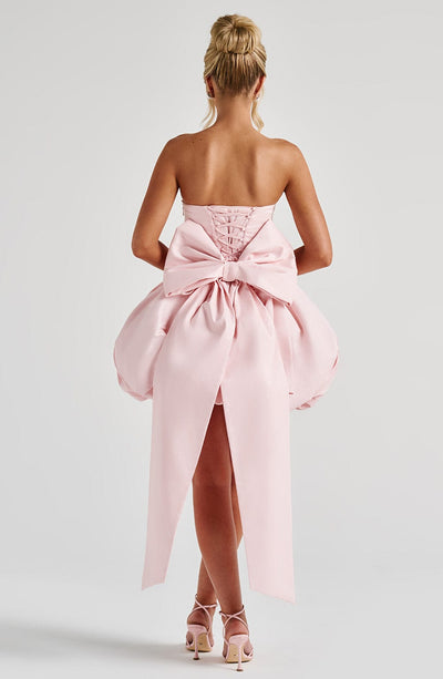 Lotus Mini Dress - Blush | Mini Dress | Babyboo Fashion Lotus Mini Dress - Blush | Mini Dress | Babyboo Fashion
