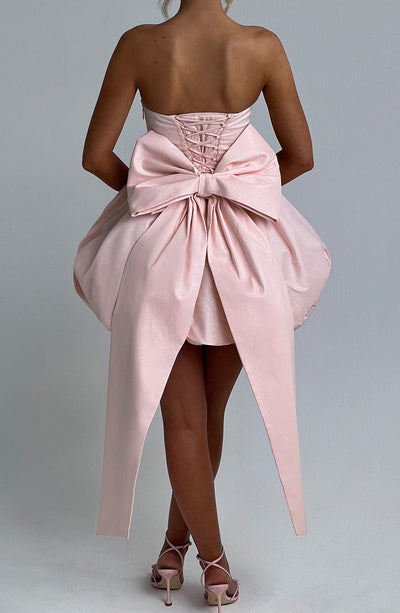 Lotus Mini Dress - Blush | Mini Dress | Babyboo Fashion Lotus Mini Dress - Blush | Mini Dress | Babyboo Fashion