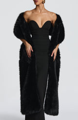 Lulu Shawl - Black Accessories ONE SIZE Babyboo Fashion Premium Exclusive Design