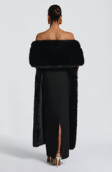 Lulu Shawl - Black Accessories ONE SIZE Babyboo Fashion Premium Exclusive Design